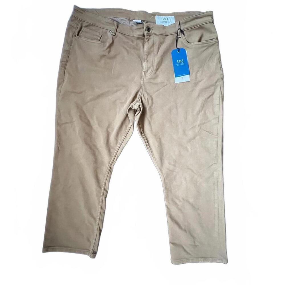 TPJ's NEW Athletic Fit "Perfect Jean" in Tan 46 x 28